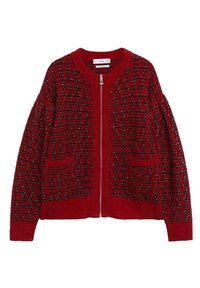 Mango Cardigan - red