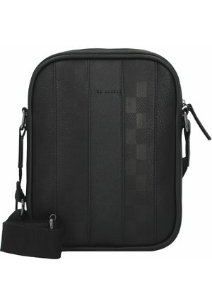 Ted Baker HOUSE CHECK - Borsa a tracolla - black