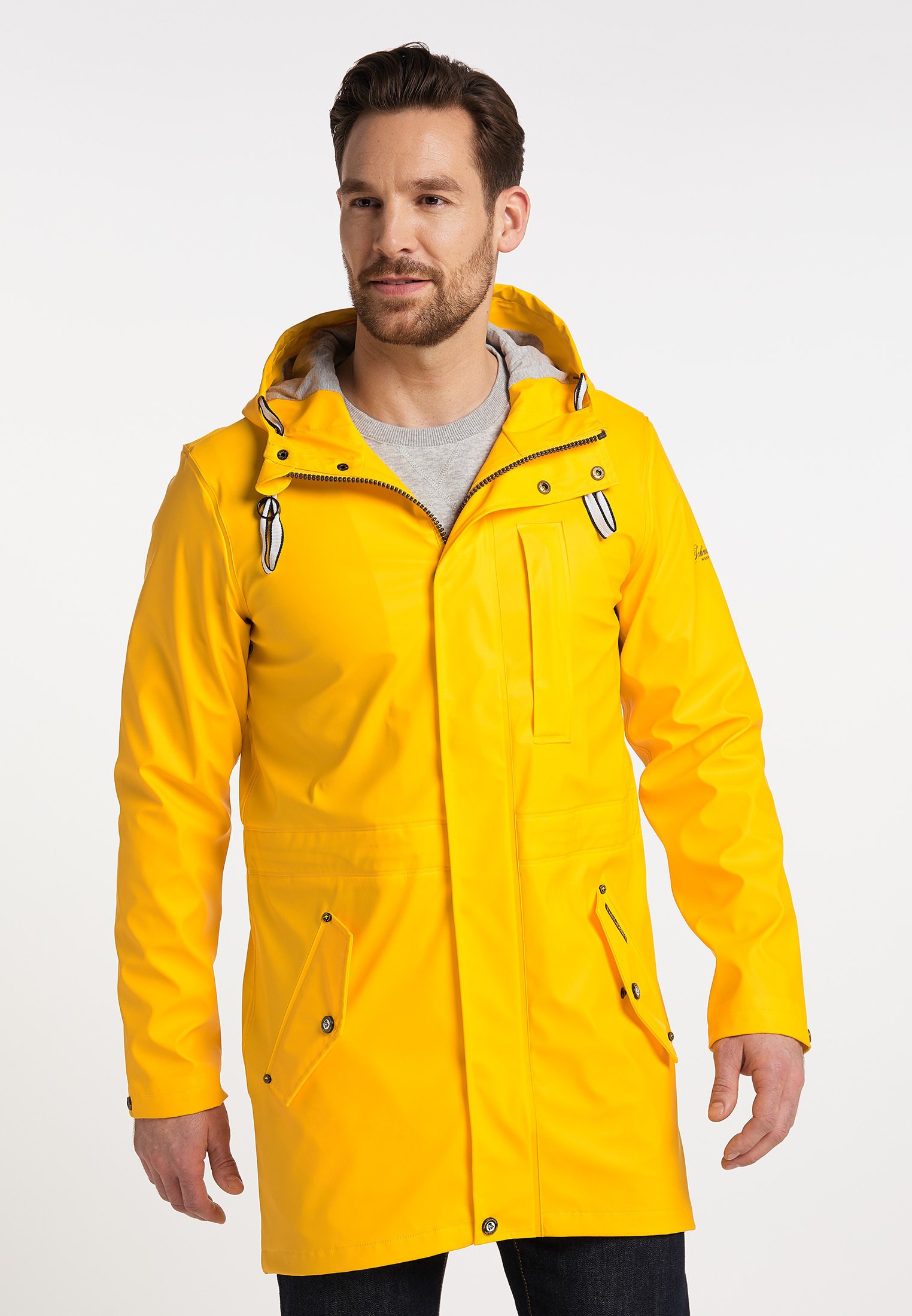 Schmuddelwedda Regen Mantel Raincoat Schmuddelwedda Grau