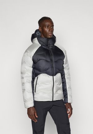 HELIUM DIAMOND FUSE HOOD - Pūkinė striukė - black/antarctica