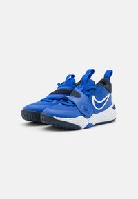 Nike Performance TEAM HUSTLE D 11 - Zapatillas de baloncesto - hyper royal/white/obsidian