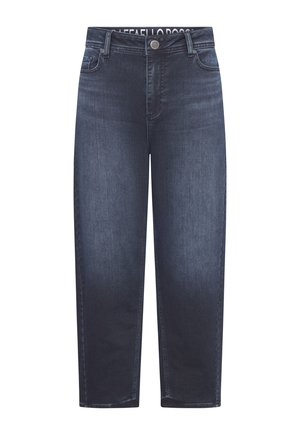 HANNI 7/8 - Straight leg jeans - brown blue