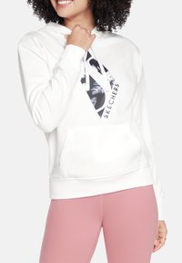 Skechers Magnolia Dreams WHD72 - Kapuzenpullover - white/silver