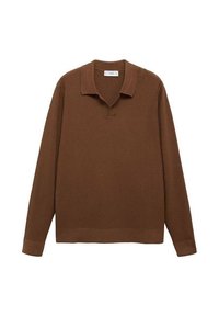 Langarmshirt - brown