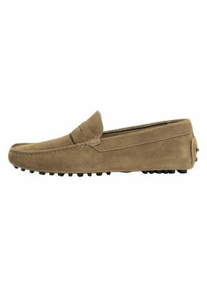 Mocasines - beige  suede