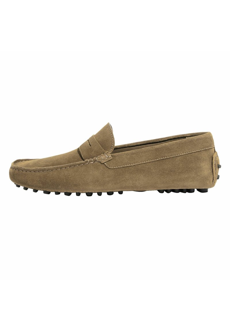 Scarosso Mokkasiner - beige  suede