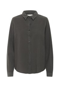 Užsagstoma palaidinė - black oyster