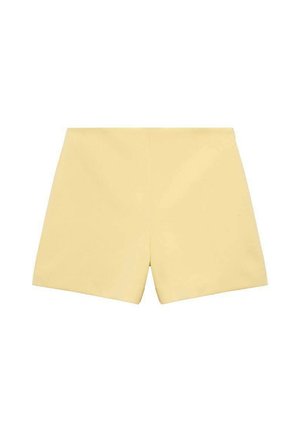 Mango Kratke hlače - light yellow