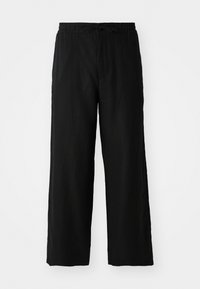 NOAH DRAPE - Pantalon classique - black