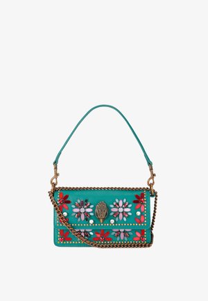 Kurt Geiger London, SM SLOANE SOFT FLOWER - Handtas - petrol