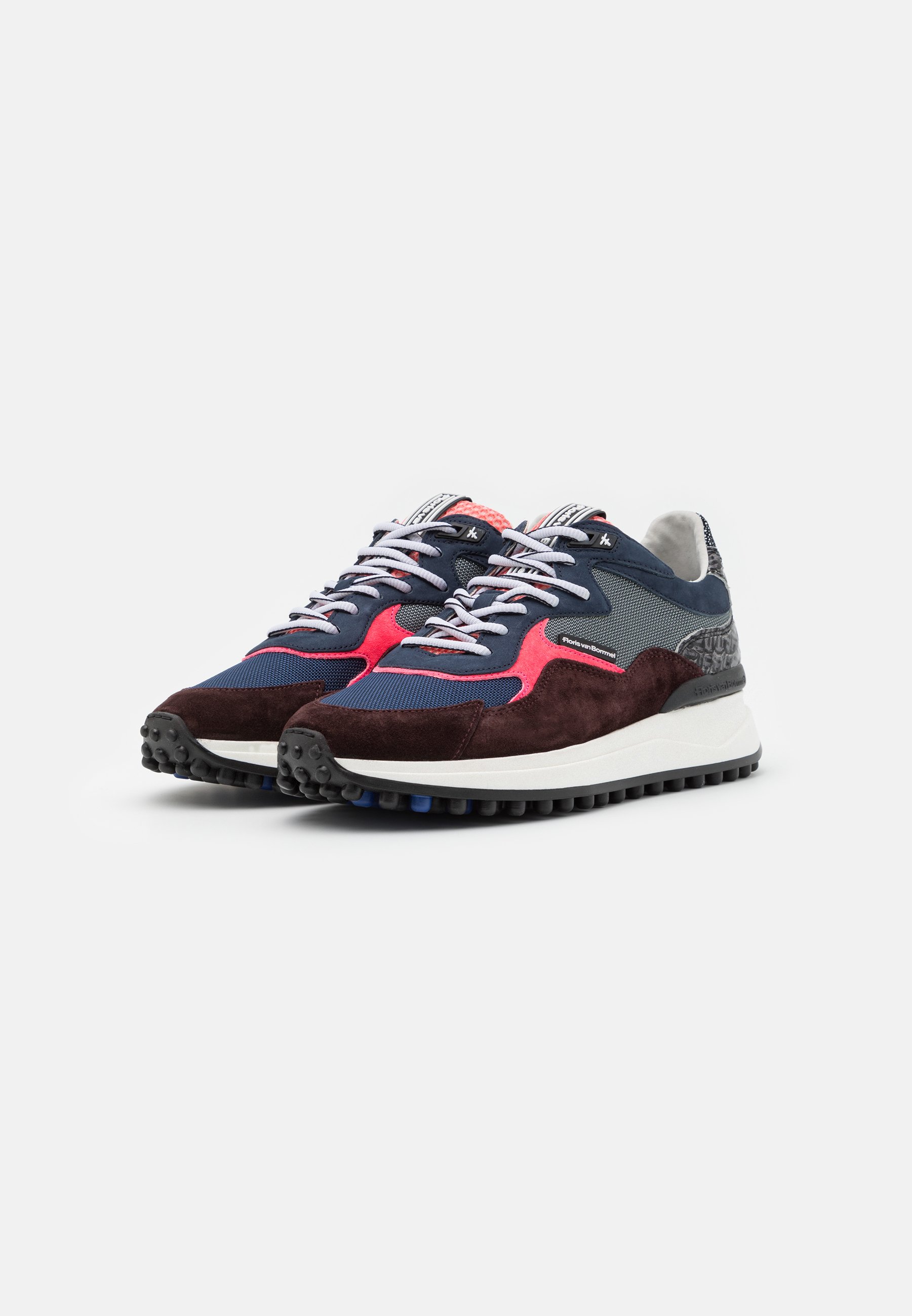 Floris van Bommel SPORT - Sneakers laag - vino/meerkleurig - Zalando.nl