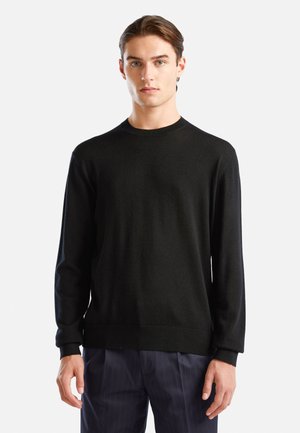 Strickpullover - black