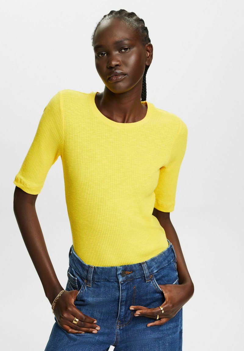 Esprit TShirt basic yellow/gelb Zalando.de