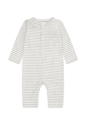 FIXONI, ROMPER LONG SLEEVES RIB UNISEX - Jumpsuit - flint gray melange