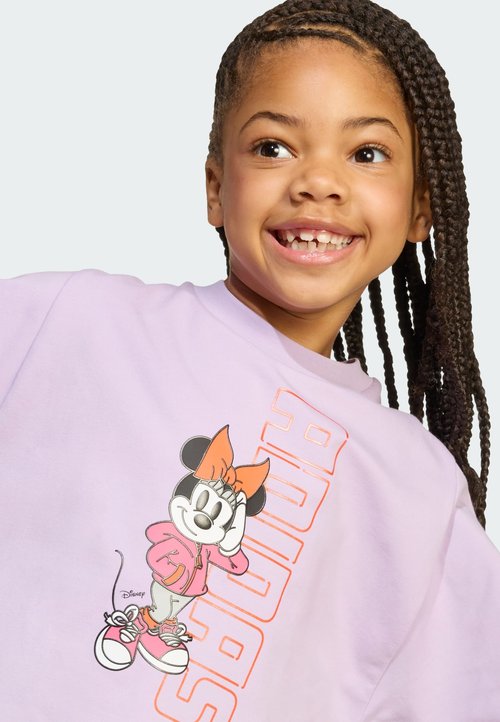 adidas DISNEY MINNIE MOUSE KIDS UNISEX - Print T-shirt - powder plum lucid pink — foto 3