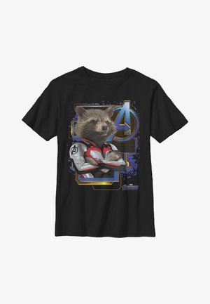 Marvel AVENGERS: ENDGAME SPACE RACCON - T-shirt z nadrukiem