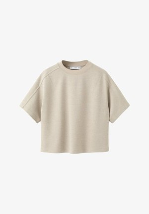 Mango, ADULT - Basic T-shirt - écru