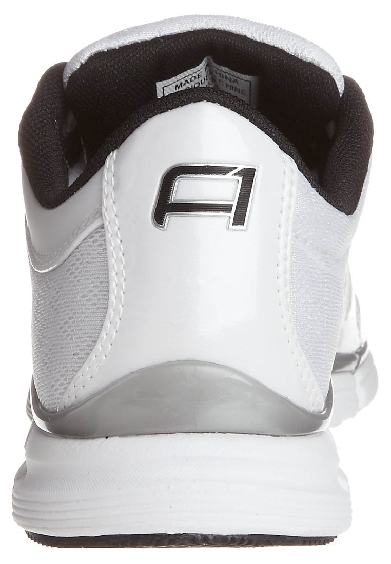 AND1 DOWN TIME LOW - Basketbalschoenen - white/black/grey/wit - Zalando.nl