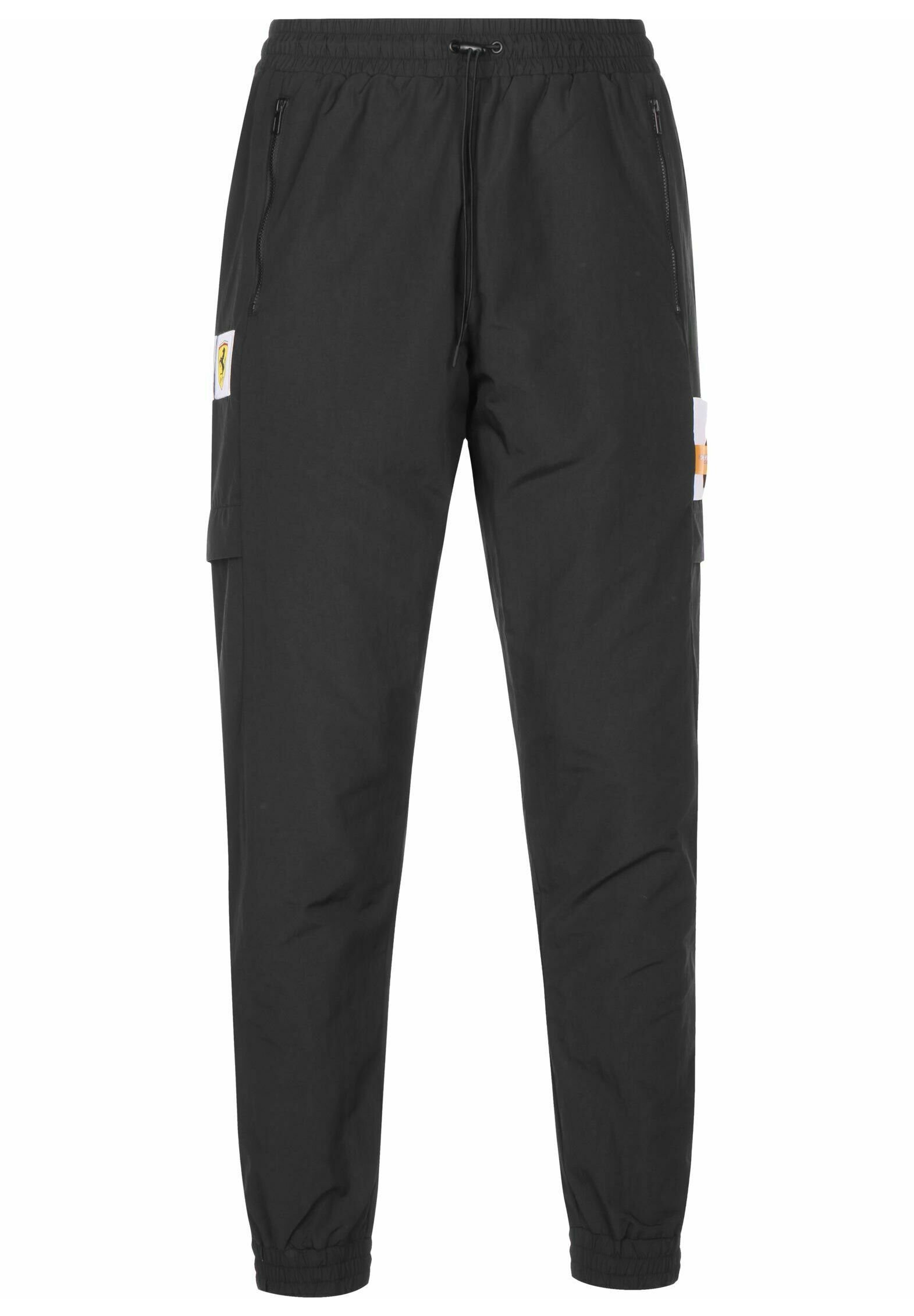 Puma FERRARI RACE STATEMENT - Pantaloni sportivi - black/nero - Zalando.it