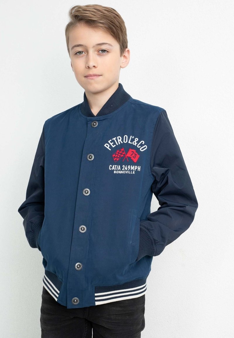 Kinder Jacken | Petrol Industries Bomberjacke petrol blue/blau - ET51594 Kinder Jacken | Petrol Industries Bomberjacke petrol blue/blau - ET51594