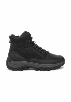 Lace-up ankle boots - black