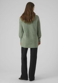 Vero Moda ANJASTINNA LONG - Džemper - laurel wreath
