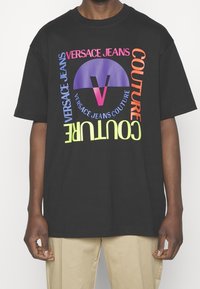 Versace Jeans Couture Triko s potiskem - black