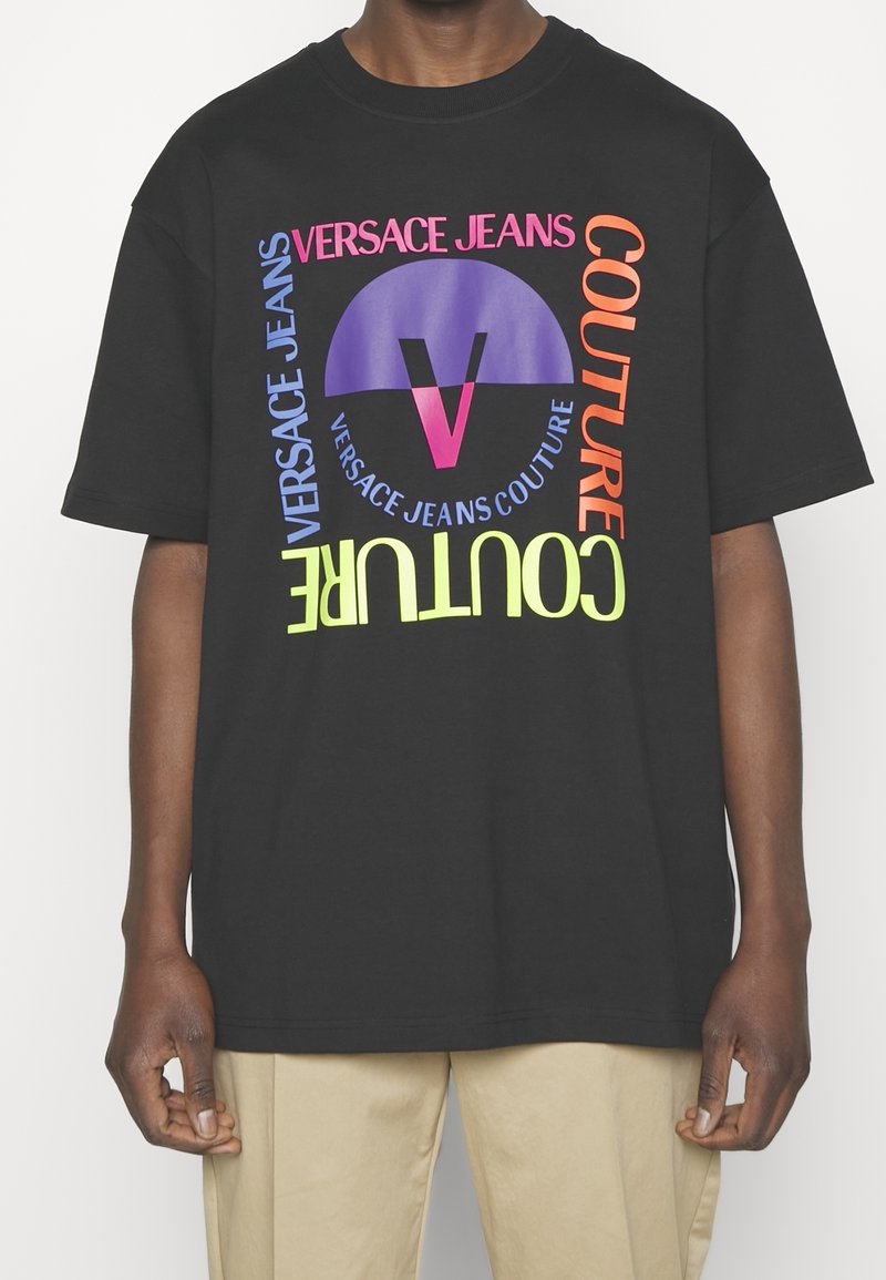 Versace Jeans Couture Triko s potiskem - black