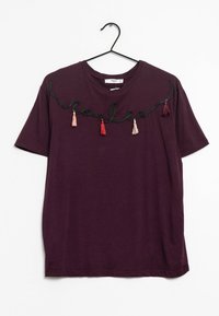 Mango - T-shirt imprimé - red Image miniature 1