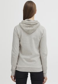 Oxmo OXMatilda - Mikina so zipsom - birch melange