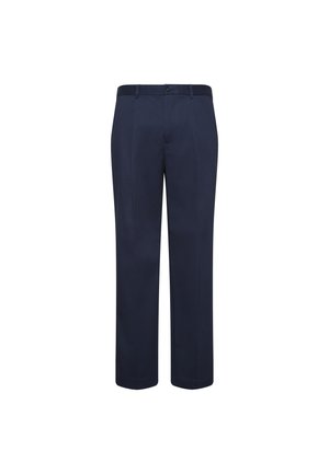Calvin Klein, PLEATED CHINO - Trousers - dark sapphire
