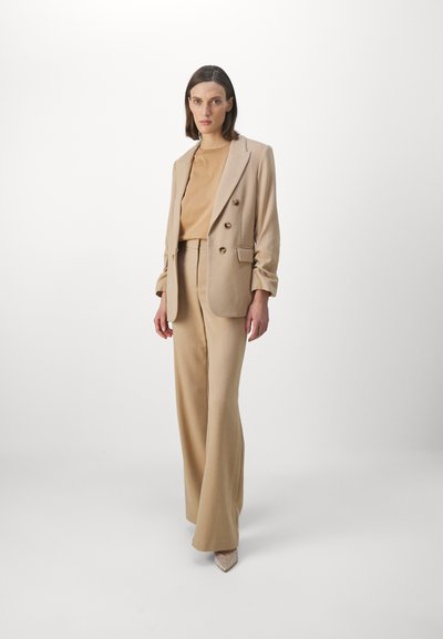 Veronica Beard BEACON DICKEY JACKET - Blazer - dark camel/light camel