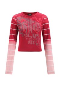 SPECTRUM SKULL - T-shirt à manches longues - red