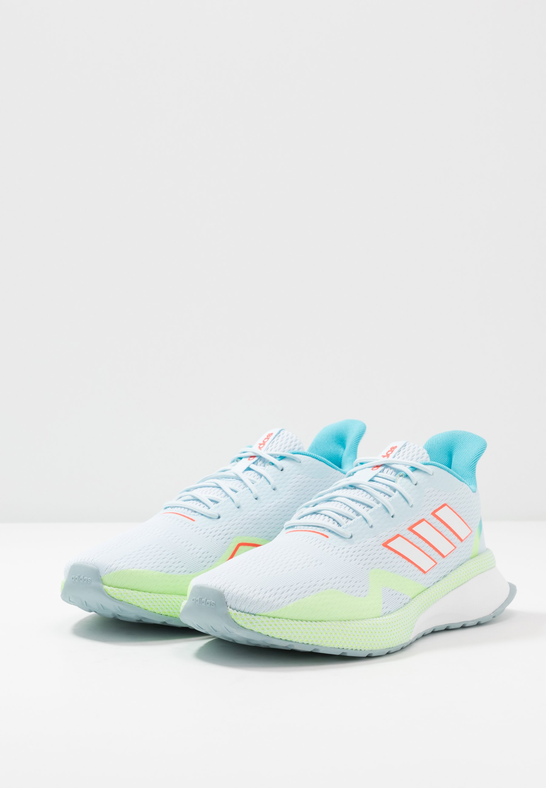adidas Performance FLUIDFLOW - Nøytrale løpesko - glow pink/sky tint/bright cyan adidas Performance FLUIDFLOW - Nøytrale løpesko - glow pink/sky tint/bright cyan