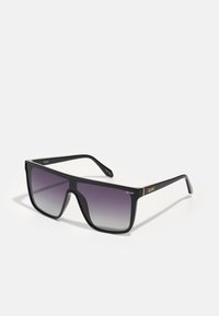 QUAY AUSTRALIA NIGHTFALL OVERSIZED UNISEX - Sunglasses - black/smoke