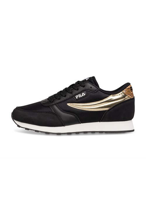 fila spaghetti low femme noir