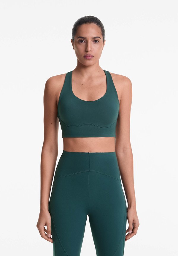 MEDIUM-SUPPORT COMPRESSIVE WITH CUPS - Sport-BH mit mittlerer Stützkraft