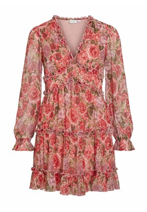 VILA VILA MINIKLEID LANGARM - Hverdagskjole - dubarry