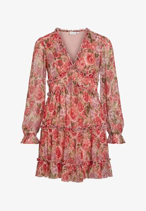 VILA VILA MINIKLEID LANGARM - Rochie de zi - dubarry