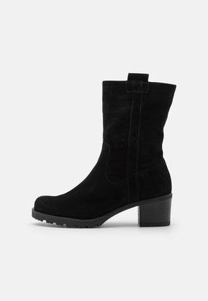 Stiefelette - black