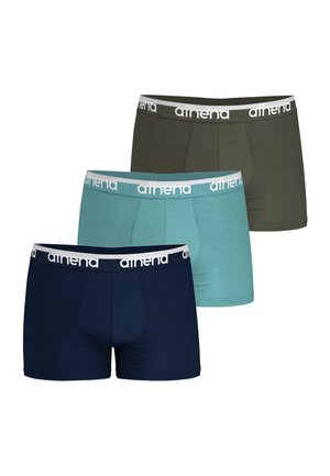 3 PACK - Boxers - marine océan kaki