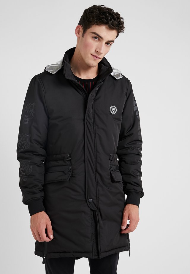 TIGER - Wintermantel - black