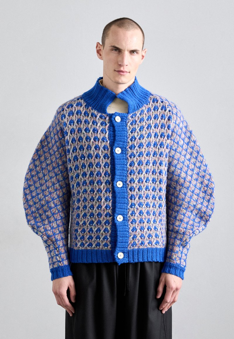 Henrik Vibskov KIMCHI CARDIGAN - Cardigan - blue party