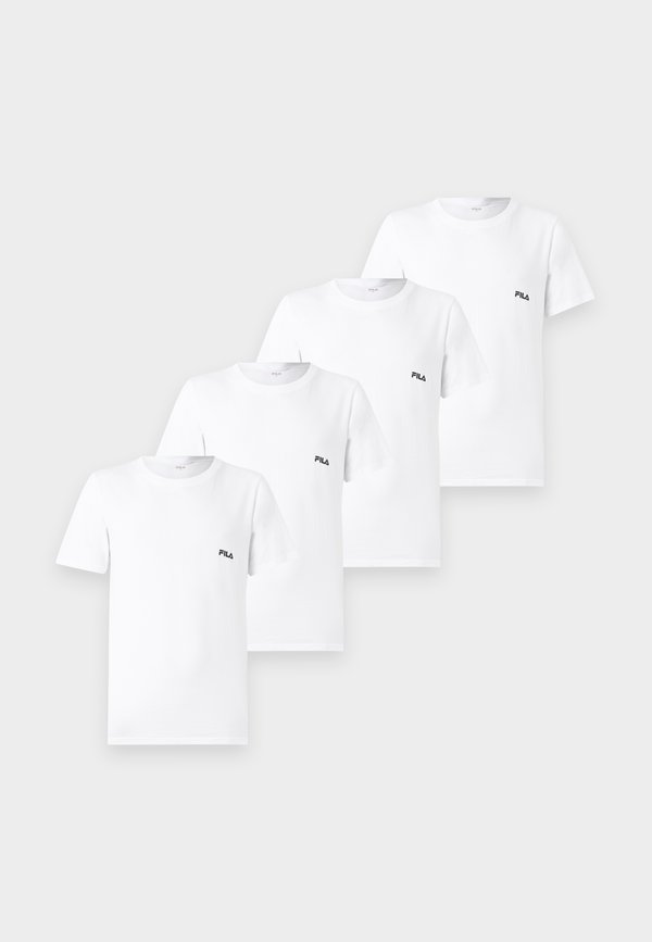 Koszulki Fila 4 PACK - T-shirt basic - biały denim [S-XXL]