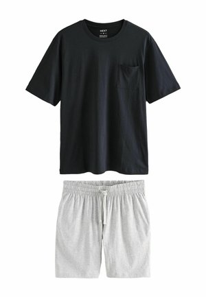 SET - Pidžaamakomplekt - black grey marl