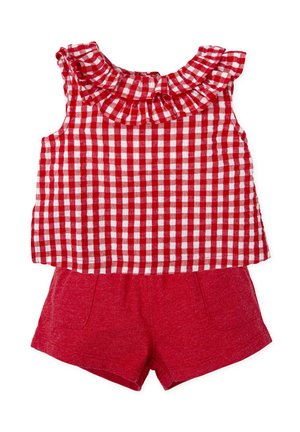 CONJUNTO 2 PZAS - Shorts - rojo