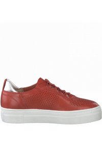 Tamaris TOUCH IT - Sneaker low - red/silver