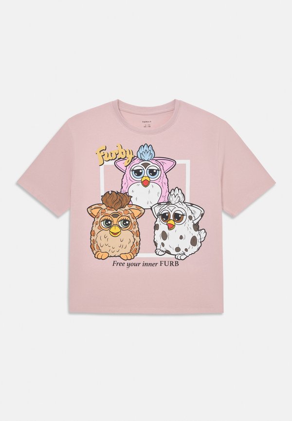 NKFJIXANNA FURBYN BOX - Print T-shirt - burnished lilac