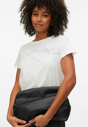 Vero Moda, T-SHIRT VMKILANO T-SHIRT - T-shirt con stampa - snow white