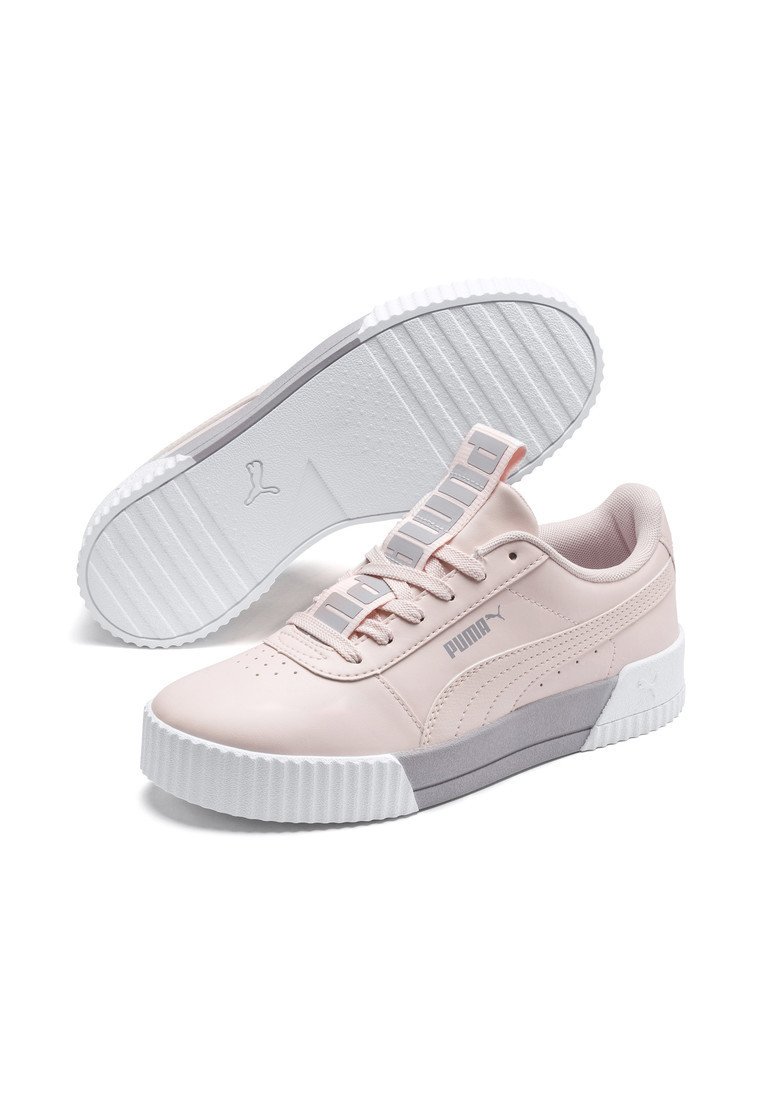 Puma PUMA CARINA BOLD TRAINERS FEMALE - Sports shoes -  rosewater-rosewater/lilac - Zalando.de